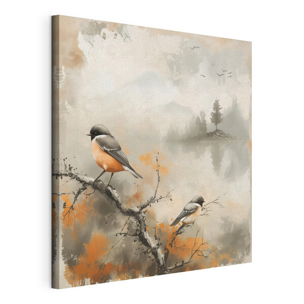 Tableaux Oiseau sur une branche