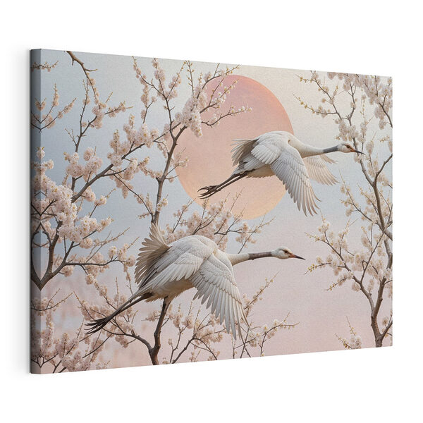 Tableaux Groupe d'oiseaux volant dans les airs