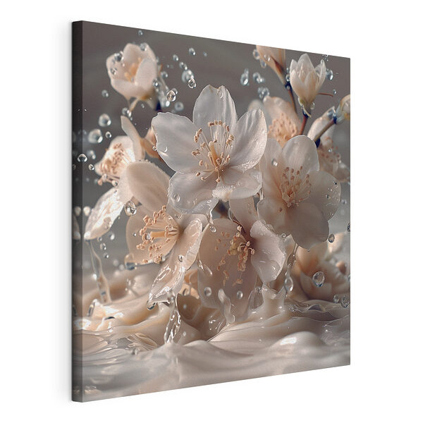 Fleurs dansantes dans les eaux cristallines Tableaux Fleurs dansantes dans les eaux cristallines