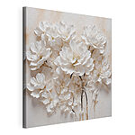 Tableaux Groupe de fleurs blanches