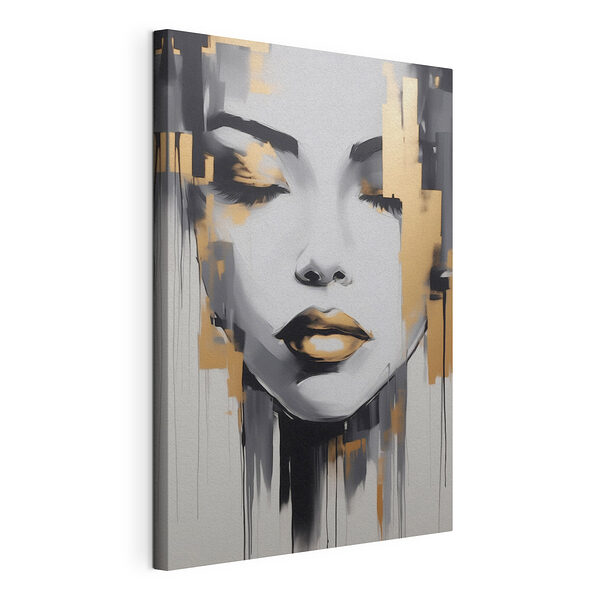 Peinture d'un visage de femme Tableaux Peinture d'un visage de femme
