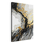 Tableaux Art abstrait en noir et blanc