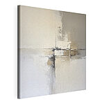 Tableaux Fond blanc et brun