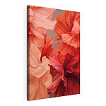 Tableaux Des fleurs vibrantes dans des teintes douces