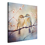 Tableaux Deux oiseaux sur une branche