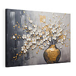 Tableaux Peinture de fleurs dans un vase
