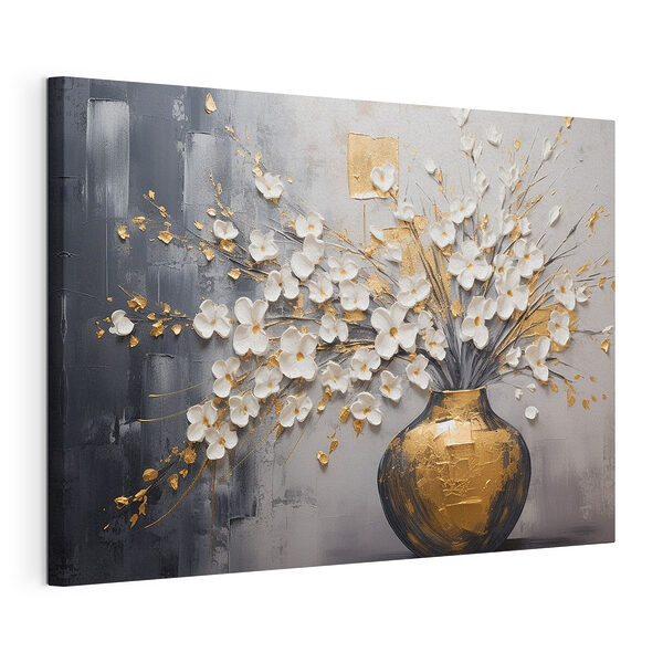 Peinture de fleurs dans un vase Tableaux Peinture de fleurs dans un vase