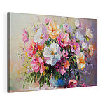 Tableaux Peinture de fleurs dans un vase