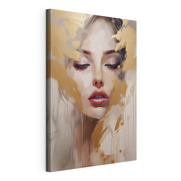 Une beauté éthérée dans des teintes douces Tableaux Une beauté éthérée dans des teintes douces