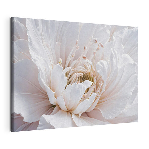 Tableaux Pétales délicats dans des tons blancs doux