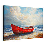 Tableaux Peinture d'un bateau sur une plage
