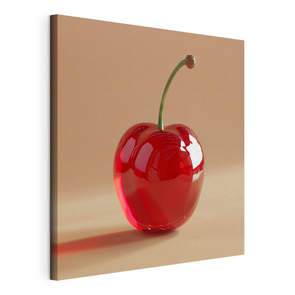 Tableaux Cerise rouge avec queue