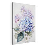 Tableaux Peinture de fleurs sur fond blanc