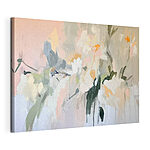Tableaux Peinture de fleurs sur un mur