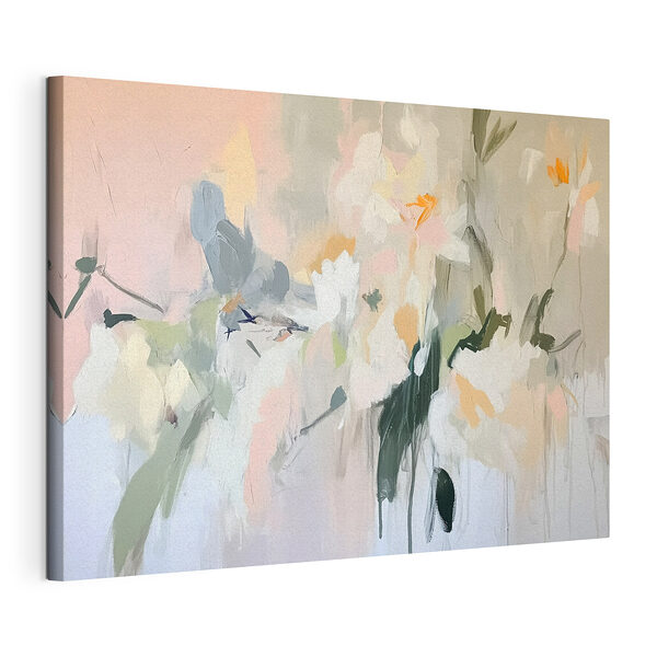 Peinture de fleurs sur un mur Tableaux Peinture de fleurs sur un mur