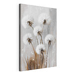 Tableaux Groupe de fleurs blanches duveteuses