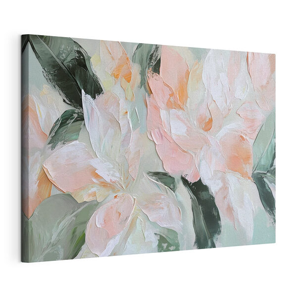 Peinture de fleurs sur toile Tableaux Peinture de fleurs sur toile