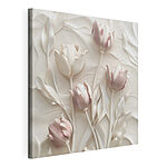 Tableaux Groupe de fleurs blanches
