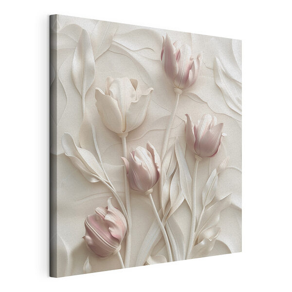 Tableaux Groupe de fleurs blanches