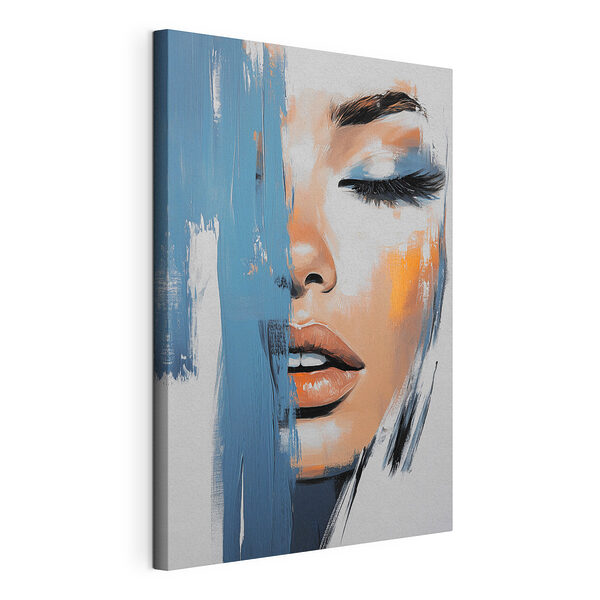 Tableaux Peinture d'un visage de femme