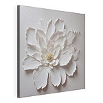 Tableaux Fleur blanche en papier