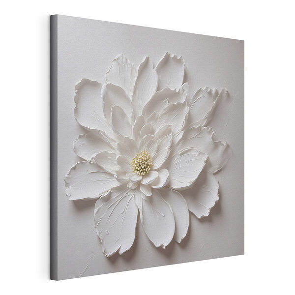 Fleur blanche en papier Tableaux Fleur blanche en papier