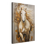 Tableaux Peinture d'un cheval avec une longue crinière