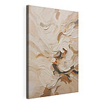 Tableaux Des motifs fluides dans des tons doux et chauds
