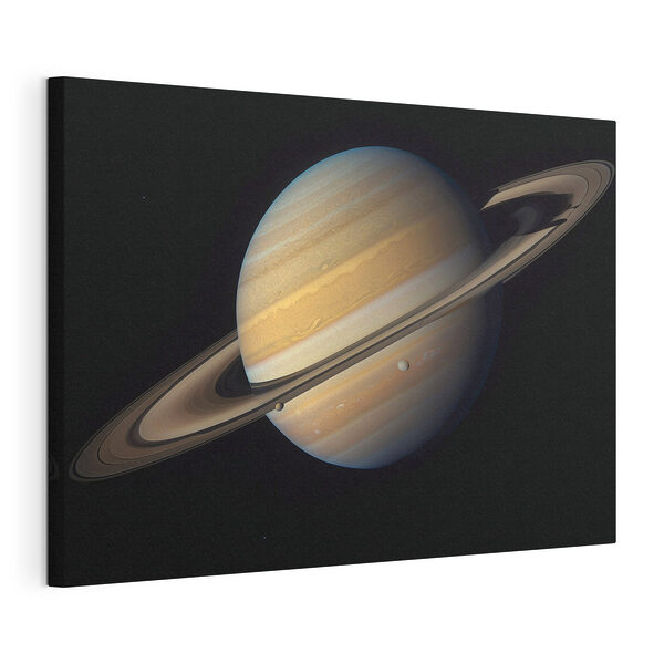 Planète avec anneaux dans l'espace Tableaux Planète avec anneaux dans l'espace