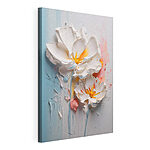Tableaux Peinture de fleurs sur un mur