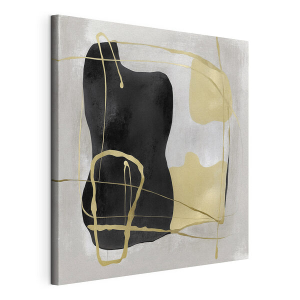 Tableaux Formes abstraites dans des couleurs contrastées
