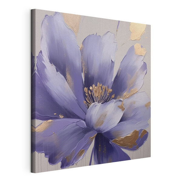 Tableaux Peinture d'une fleur violette