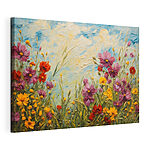 Tableaux Peinture de fleurs et d'herbe