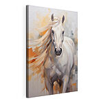 Tableaux Peinture d'un cheval blanc