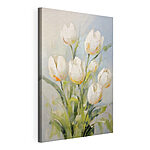 Tableaux Peinture de tulipes blanches