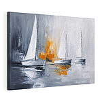 Tableaux Groupe de bateaux sur l'eau