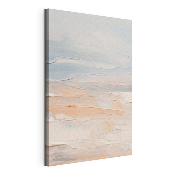 Tableaux Ciel blanc et bleu avec nuages