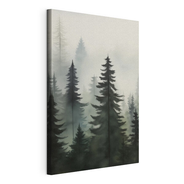 Groupe d'arbres dans une forêt Tableaux Groupe d'arbres dans une forêt