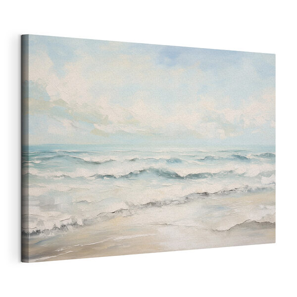 Tableaux Peinture de vagues sur une plage