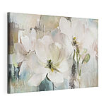 Tableaux Fleurs d'un blanc tendre dans des teintes douces