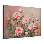 Tableaux Peinture de roses roses