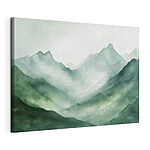 Tableaux Peinture de montagnes et de brouillard