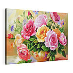 Tableaux Peinture de fleurs dans un bol