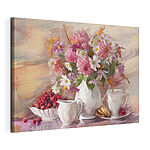 Tableaux Peinture de fleurs dans un vase