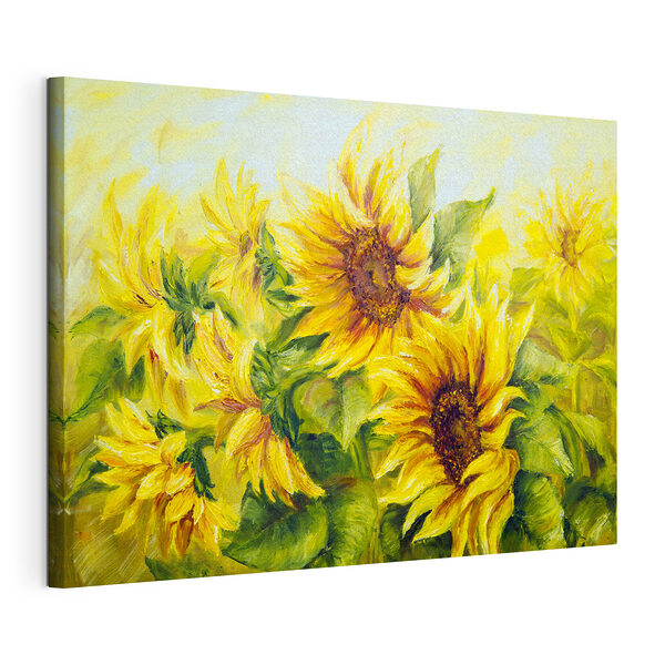 Peinture de tournesols Tableaux Peinture de tournesols