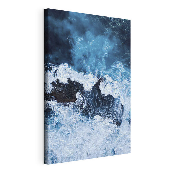 Vagues s'écrasant sur un rocher Tableaux Vagues s'écrasant sur un rocher