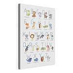 Tableaux D'adorables animaux de l'alphabet pour les enfants