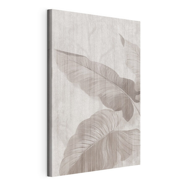 Des feuilles élégantes aux teintes douces Tableaux Des feuilles élégantes aux teintes douces