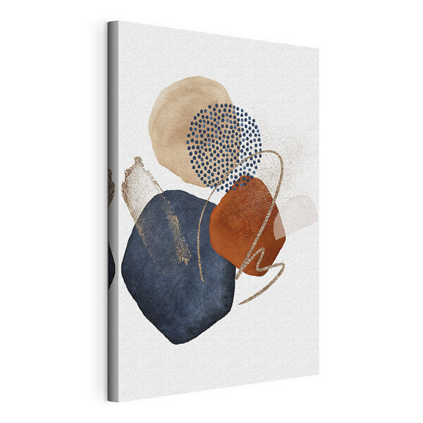 Tableaux Formes et textures abstraites à l'aquarelle