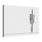 Tableaux Cactus dessiné en une ligne